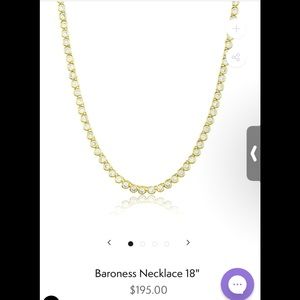 PRICE DROP$$$ 💎Baroness diamondetts 18” necklace